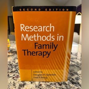 📚Research Methods in Family Therapy Book